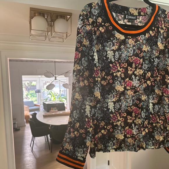 Anthropologie Rdalamal Multicolour Floral Long Sleeve Top - Size 10. NWOT. - Picture 8 of 13